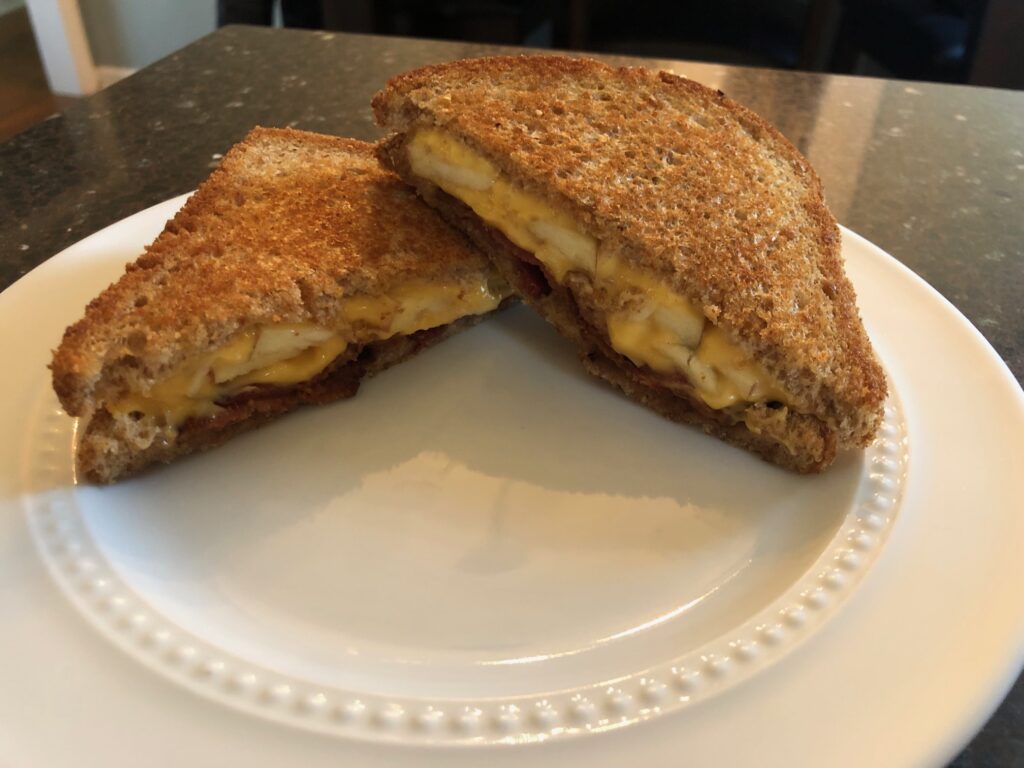 Finished Fancy Grilled Cheese
