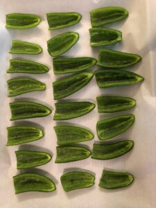 Sliced jalapeno peppers