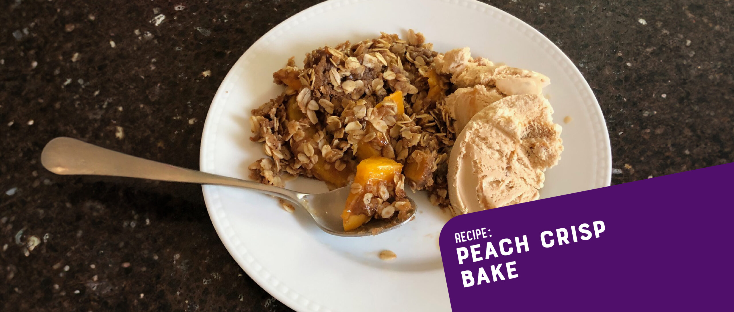 Peach Crisp Bake Recipe