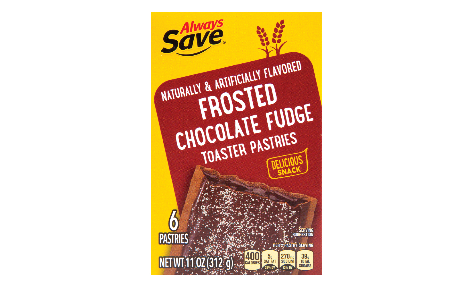 March 2025 Discover New Products Frosted Chocolate Fudge Toaster Pastries