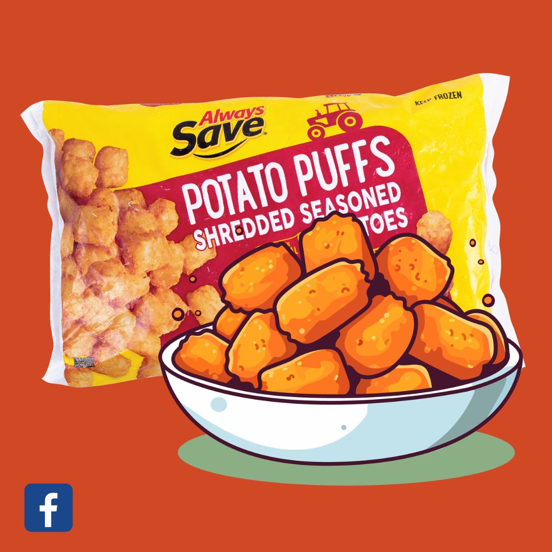 March 2025 Social Media Frozen Potato Puffs