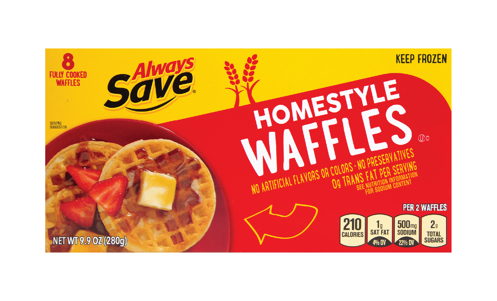 Feb 2026 Discover New Product Homestyle Waffles