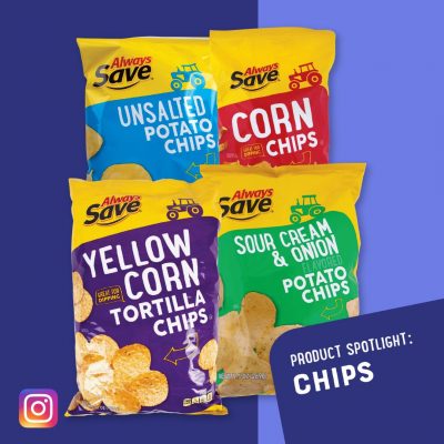February 2024 Instagram Featured Products Chips